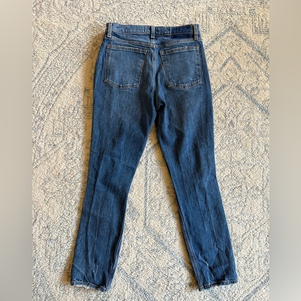 Abercrombie & Fitch Women’s Distressed Denim The Skinny High Rise size 28 or 6 - Picture 6 of 9